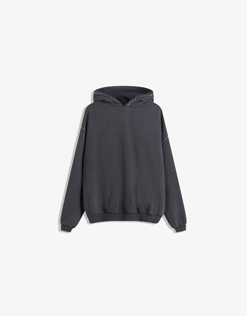 Icon Studded Hoodie
