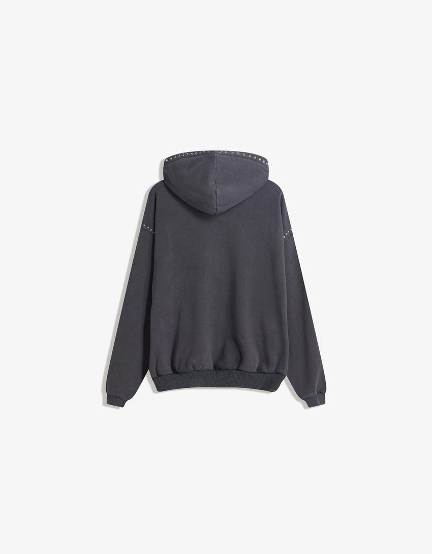 Icon Studded Hoodie