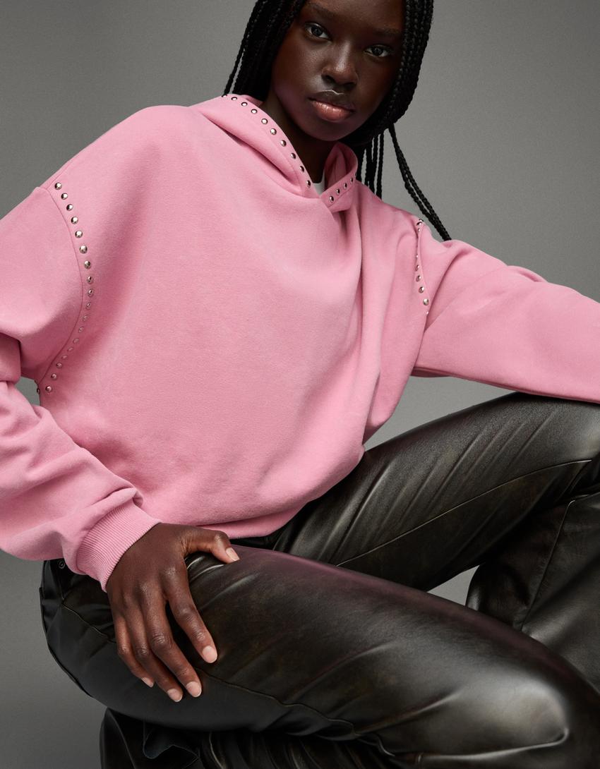 Icon Studded Hoodie