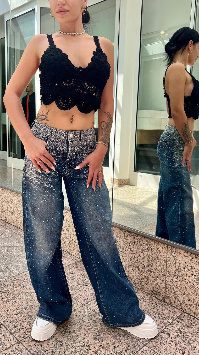 Danity Rhinestone Jeans
