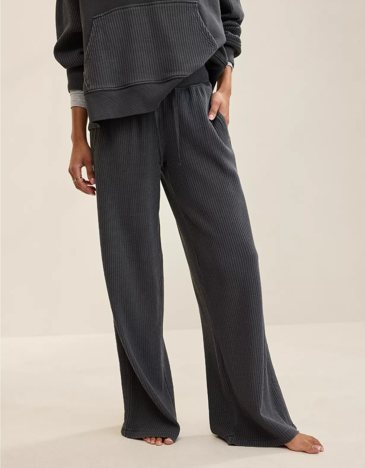 Cloud Waffle Knit Set