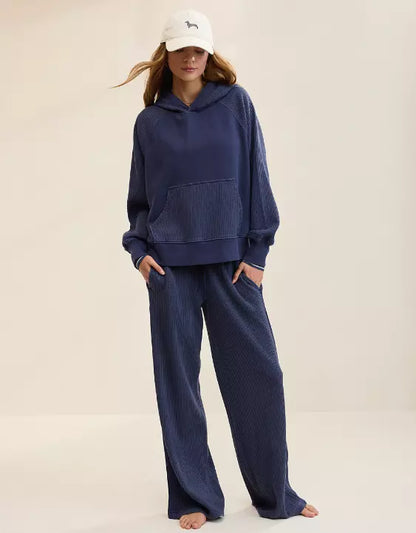 Cloud Waffle Knit Set