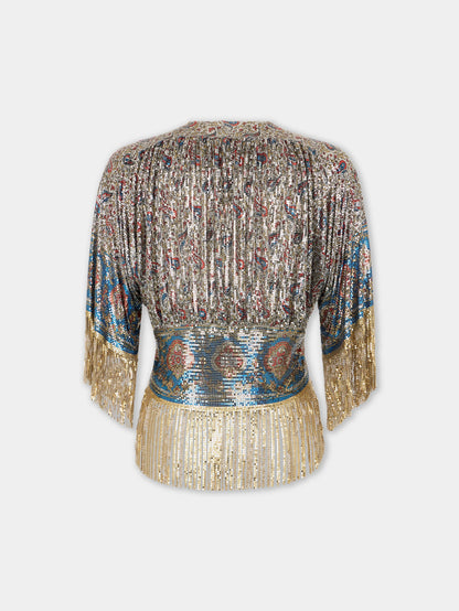 Seraphine Fringe Top