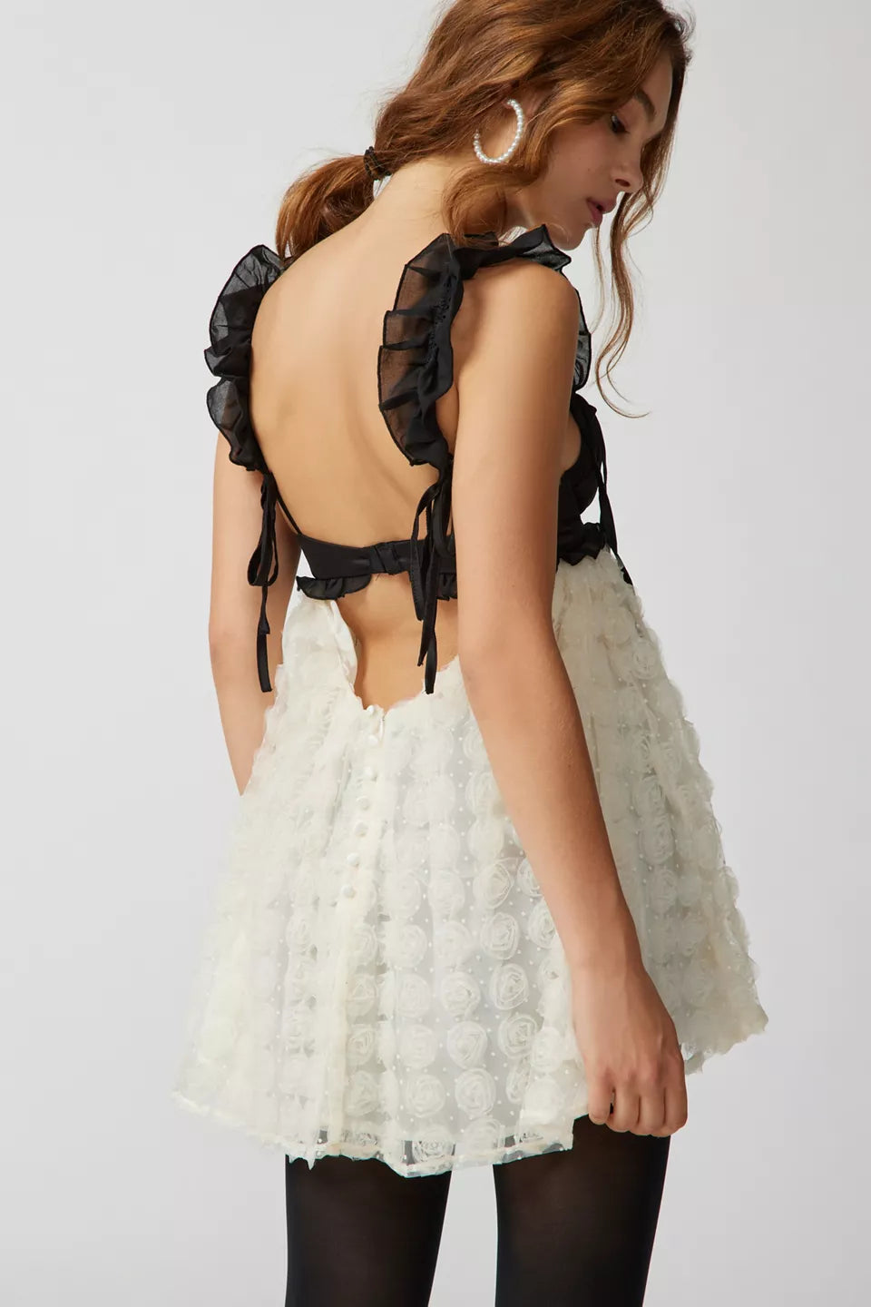 Ruffle Mini Dress