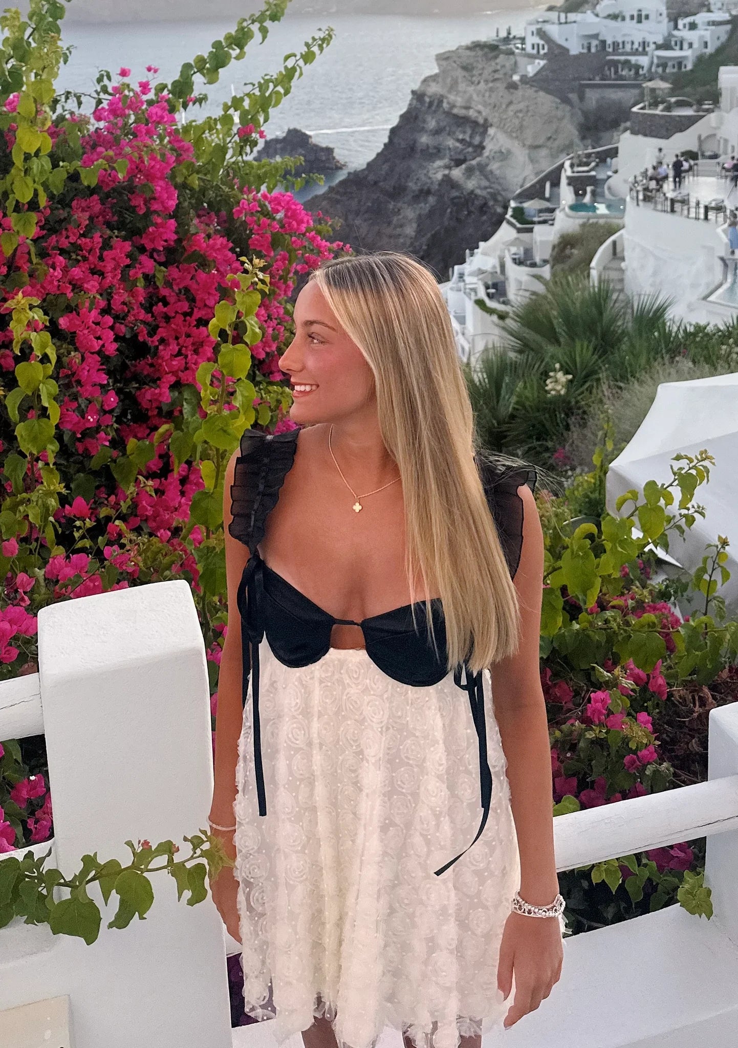 Ruffle Mini Dress
