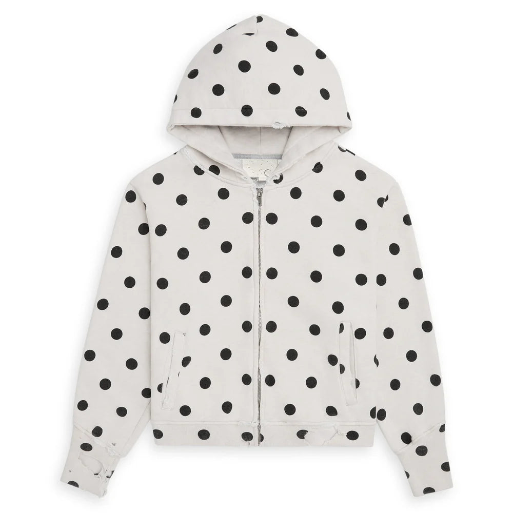 Ivory Polka Zip