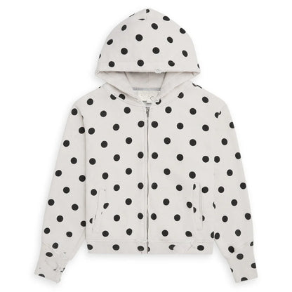 Ivory Polka Zip
