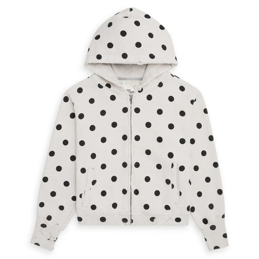 Ivory Polka Zip